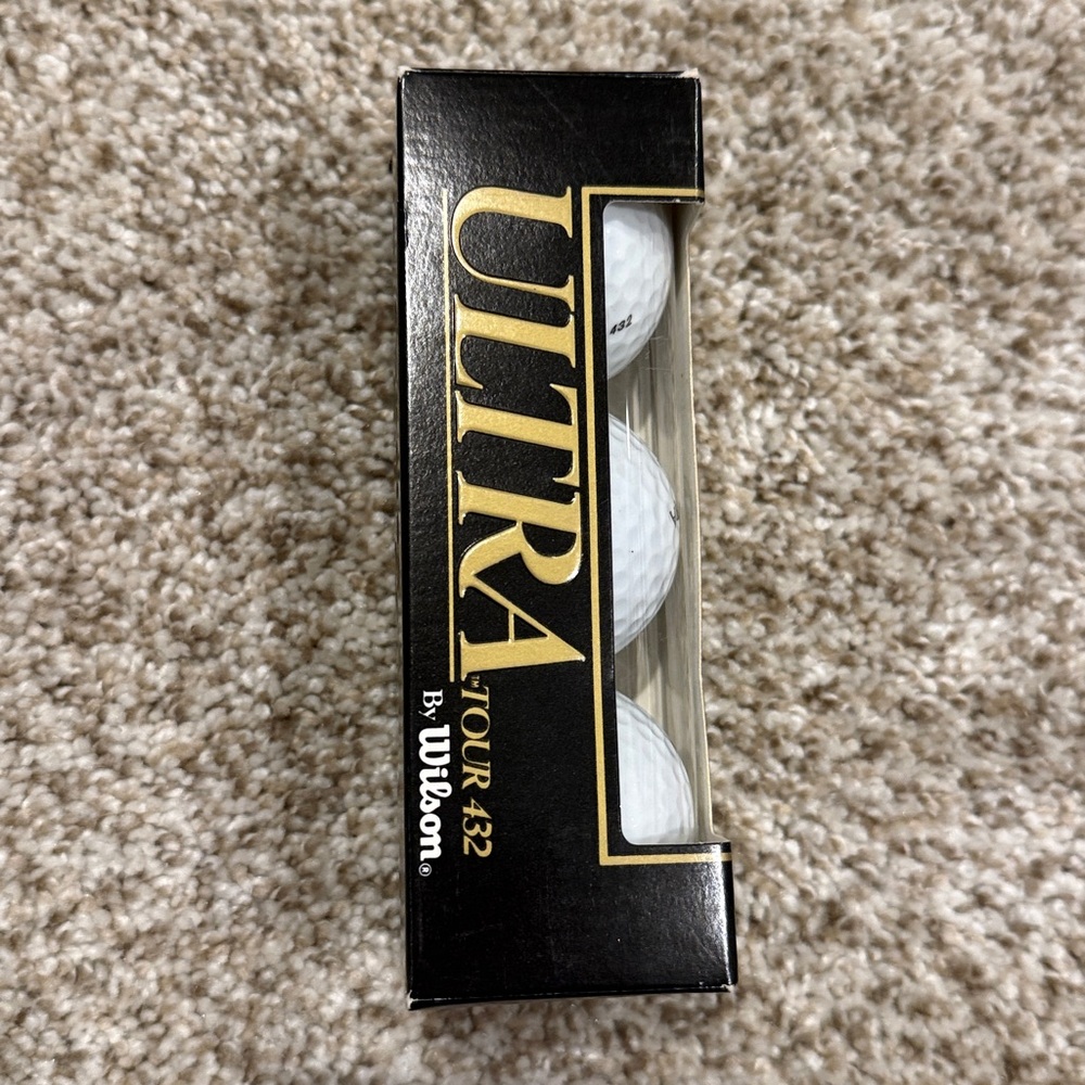 Ultra Tour 432 By Wilson White Golf Balls with Logo